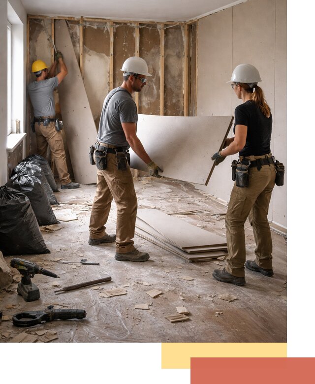 Демонтаж стеновых панелей в Белорецке быстро и аккуратно