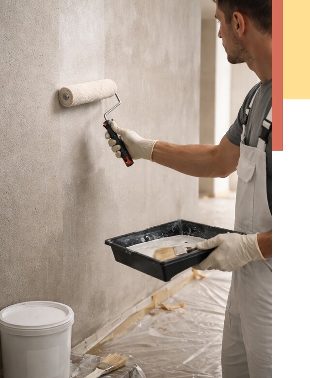 Грунтовка стен в Белорецке от 2230 руб. м2 — быстро, недорого, с материалом | ОТДЕЛОЧНИК-Блр