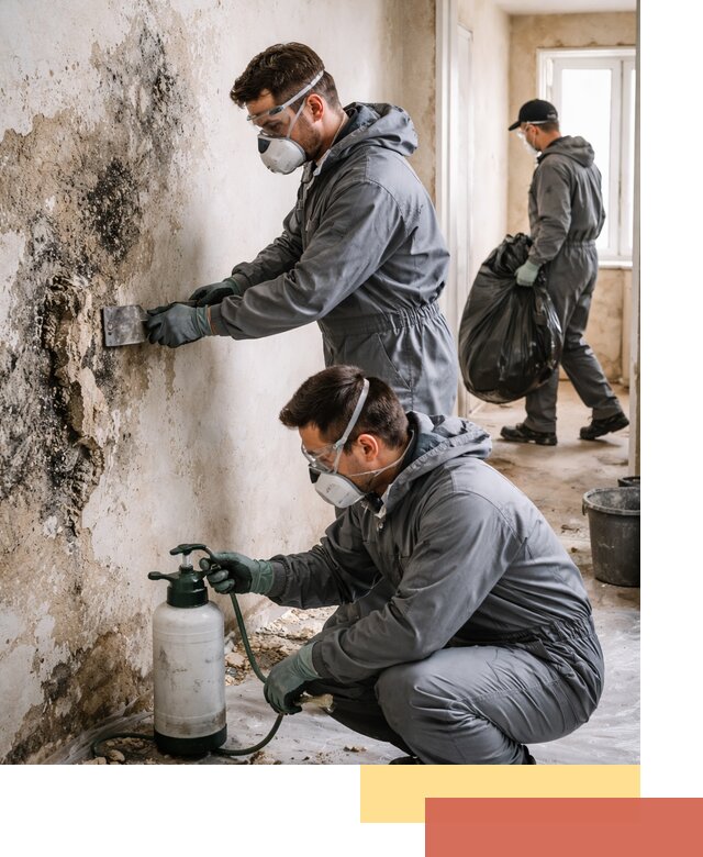 Удаление плесени со стен профессионально в Белорецке