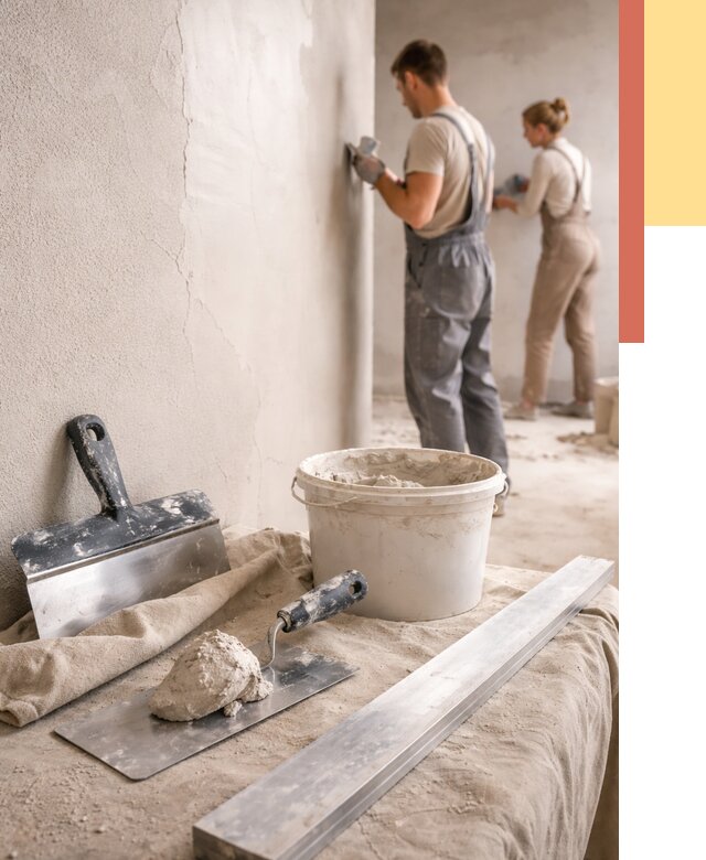 Штукатурка стен гипсовая в Белорецке от 4562 руб/м2 — быстро и недорого | ОТДЕЛОЧНИК-Блр