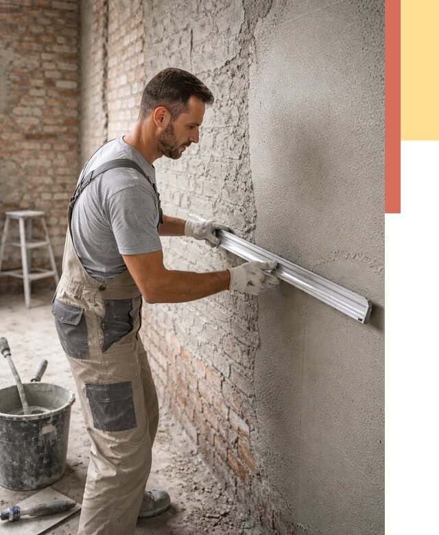 Штукатурка кирпичных стен в Белорецке от 4562 руб/м2 — быстро и недорого | ОТДЕЛОЧНИК-Блр