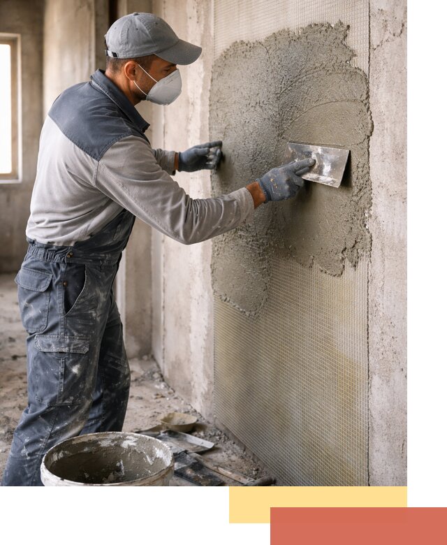 Штукатурка стен по сетке в Белорецке под ключ качественно и быстро