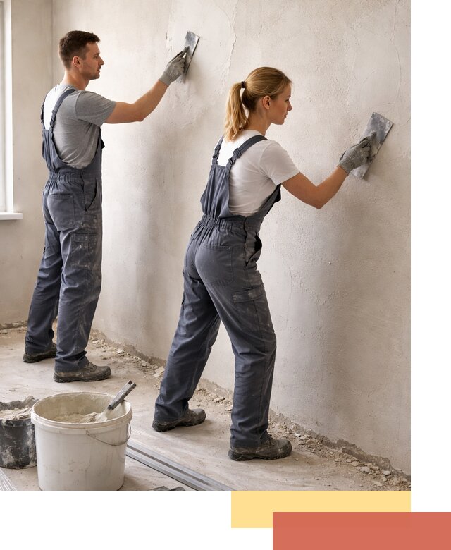 Штукатурка стен под обои в Белорецке профессионально и быстро