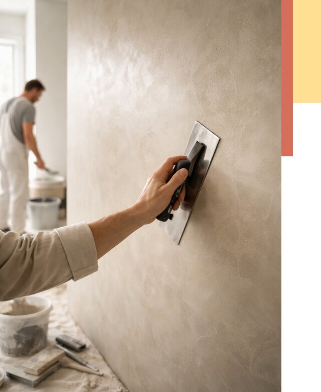 Венецианская штукатурка в Белорецке от 3548 руб/м² — нанесение стен под ключ | ОТДЕЛОЧНИК-Блр