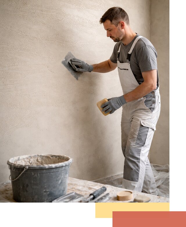 Декоративная штукатурка травертин в Белорецке для стен и потолков