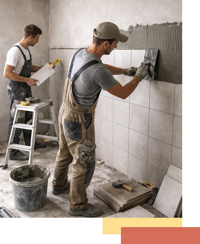 Укладка плитки на стены в Белорецке профессионально и надежно