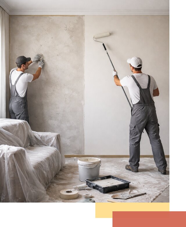 Покраска стен антивандальной краской в Белорецке