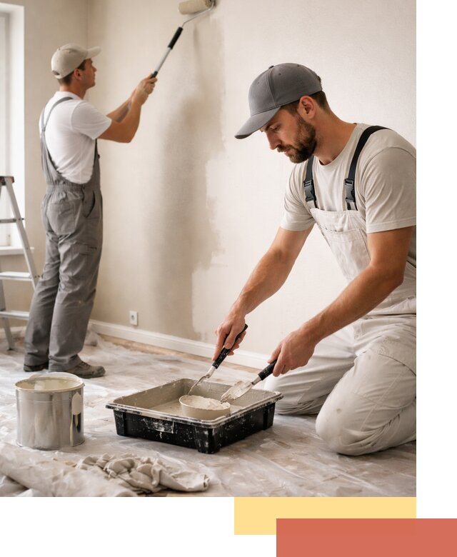 Покраска стен в квартире в Белорецке — профессионально и аккуратно