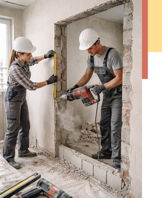 Создание проемов в стенах в Белорецке от 6589 руб. — алмазная резка и расширение | ОТДЕЛОЧНИК-Блр