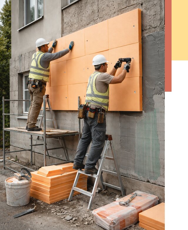Утепление стен пеноплексом в Белорецке от 1875 руб./м2 — быстро и недорого | ОТДЕЛОЧНИК-Блр