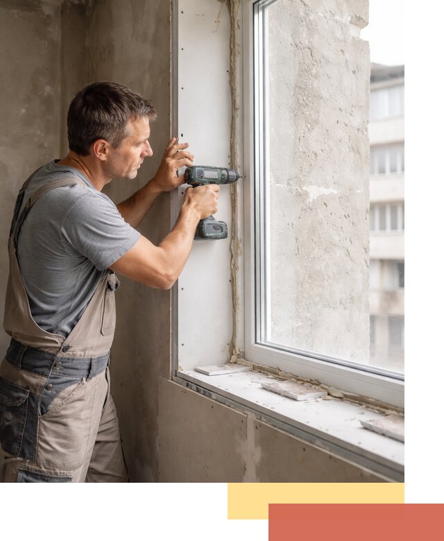 Монтаж гипсокартонных откосов в Белорецке под ключ