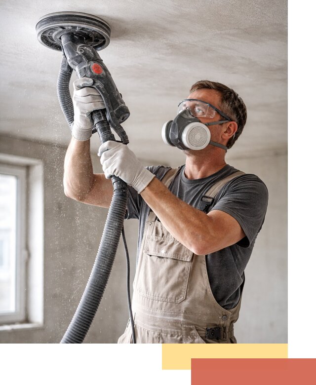 Шлифовка потолка в Белорецке — качественная подготовка под отделку