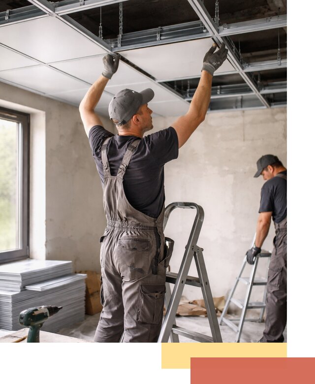 Монтаж кассетного потолка в Белорецке качественно и быстро