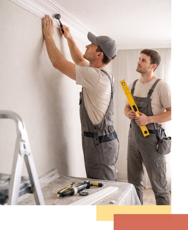 Монтаж потолочного плинтуса в Белорецке качественно и быстро